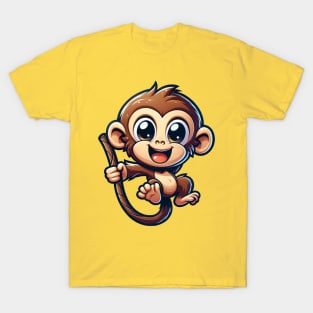 cute monkey T-Shirt